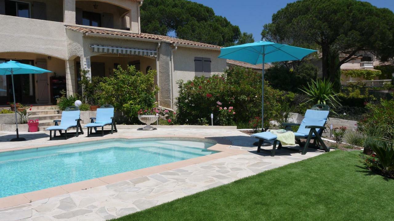 Grand Appartement Dans Maison Avec Piscine Privee Fréjus المظهر الخارجي الصورة