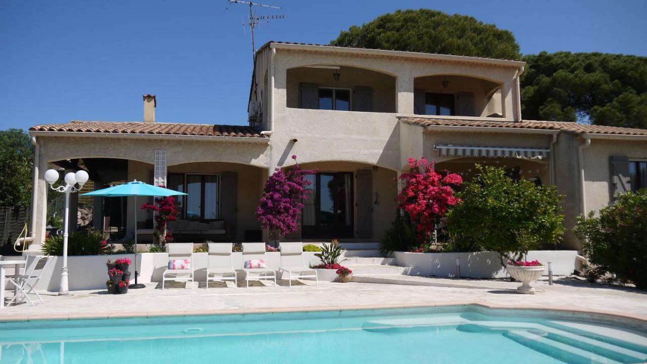 Grand Appartement Dans Maison Avec Piscine Privee Fréjus المظهر الخارجي الصورة